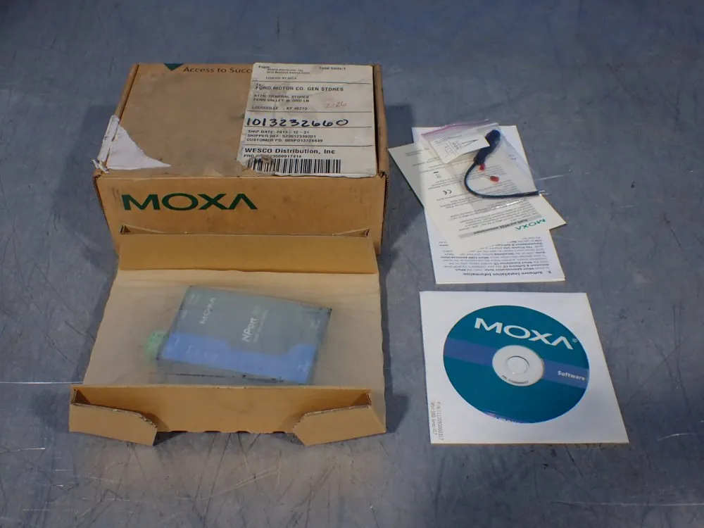 Moxa 2-port Device Server - Nport 5210 V2.1