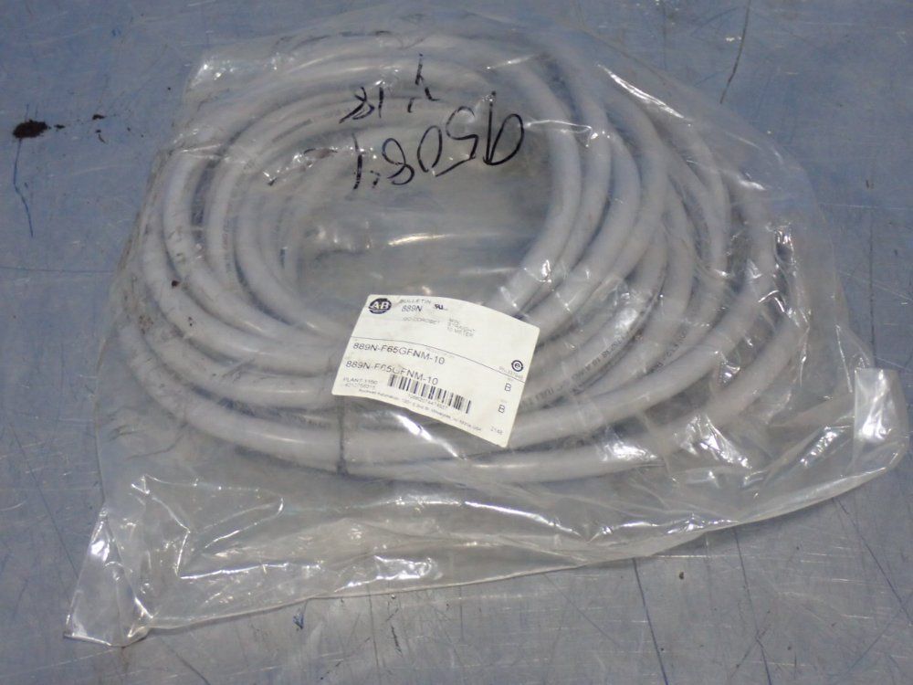 Allen-bradley 10-meter Qd Cordset Mini Straight Cable - 889n-f65gfnm-10