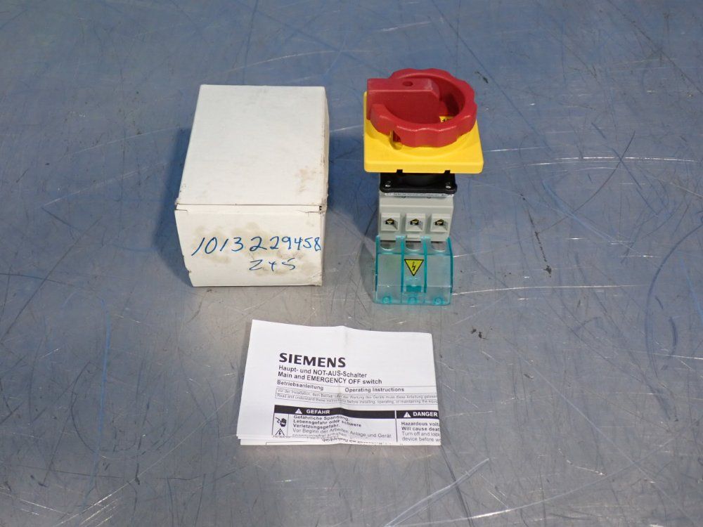 Siemens Rotary Disconnect Switch - 3ld2254-0tk53
