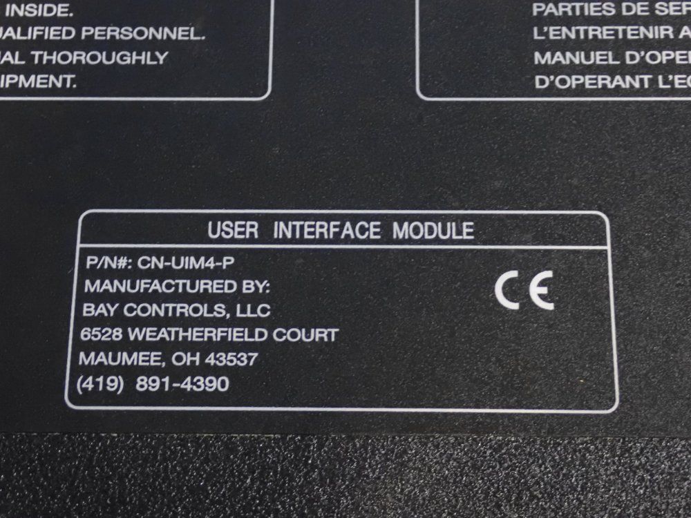 Bay Controls User Interface Module - Cn-uim4-p
