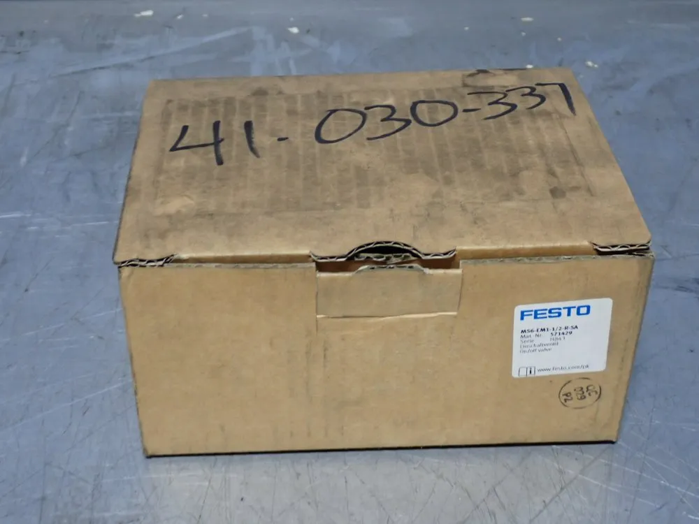 Festo Air Regulator - Ms6-em1-1/2-r-sa