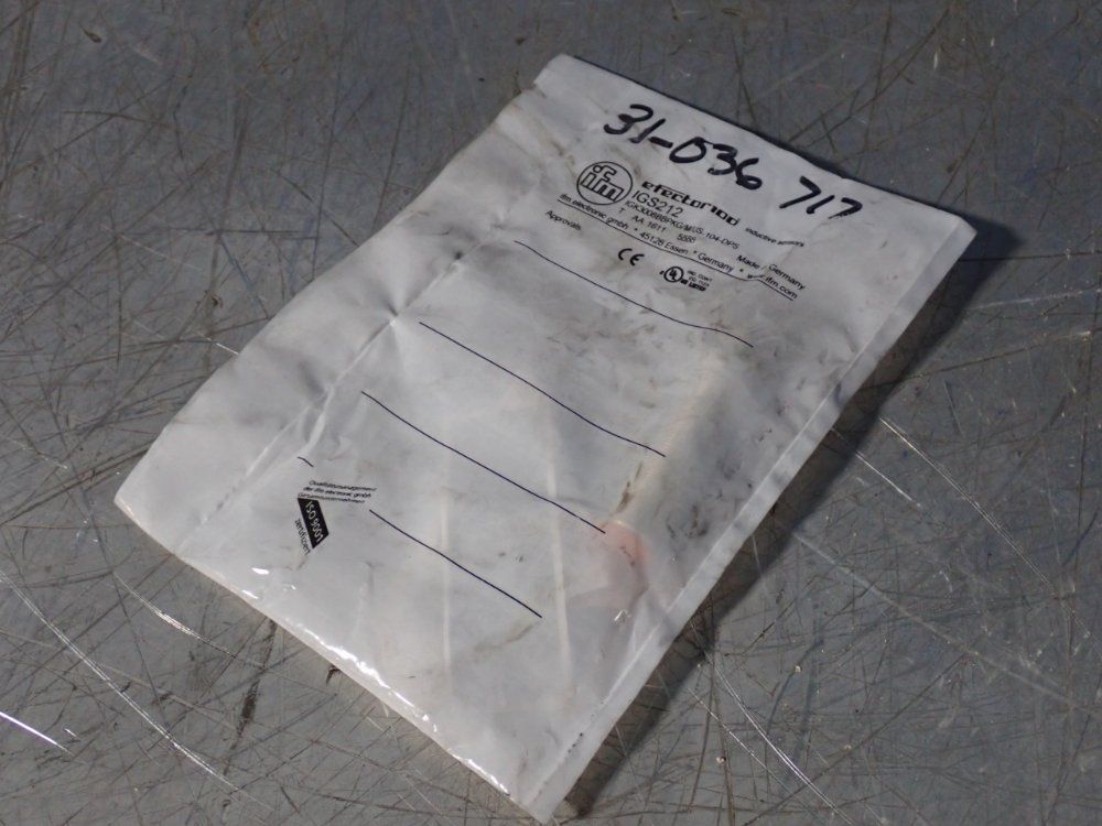 Ifm Inductive Sensor - Ig-s212