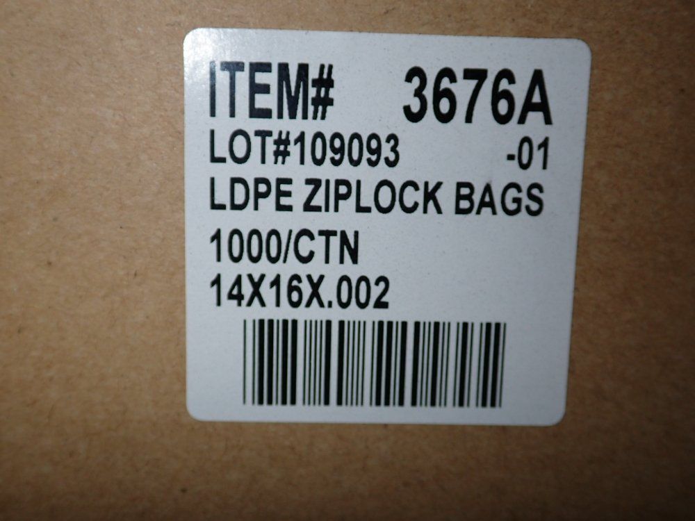 Ziplock Bags - 3676a