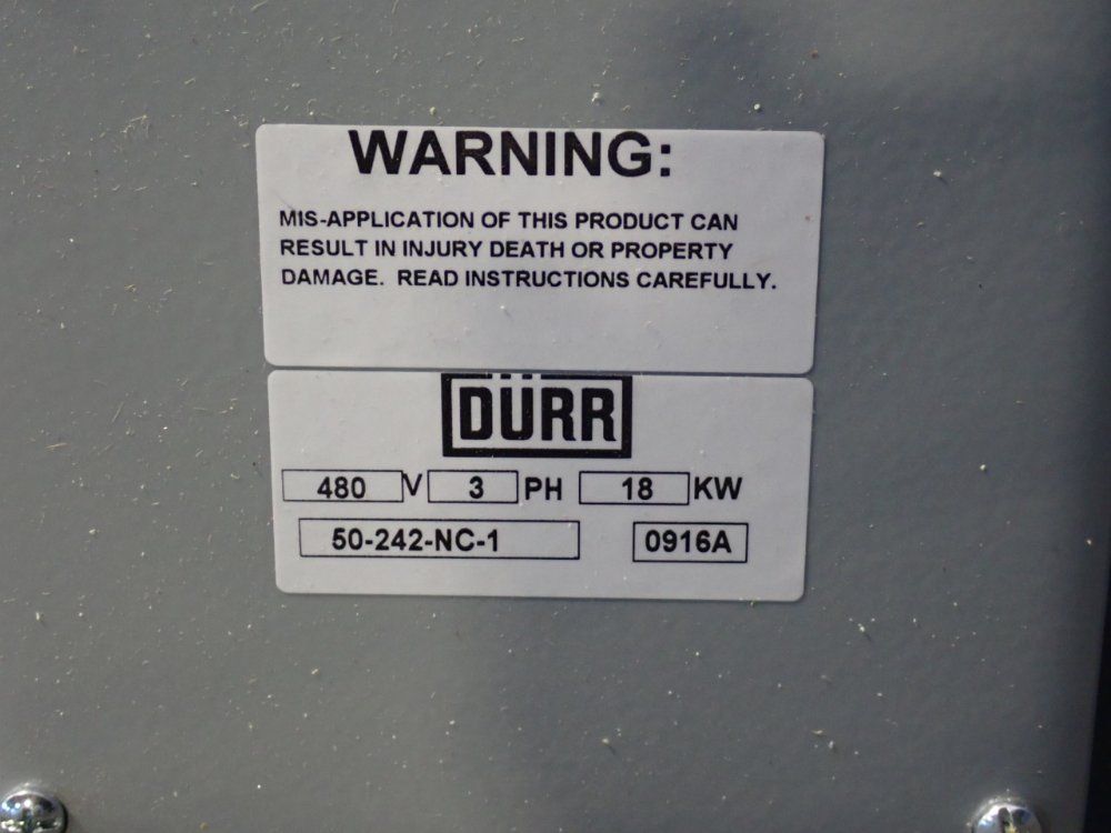 Durr Heating Element - 50-242-nc-1