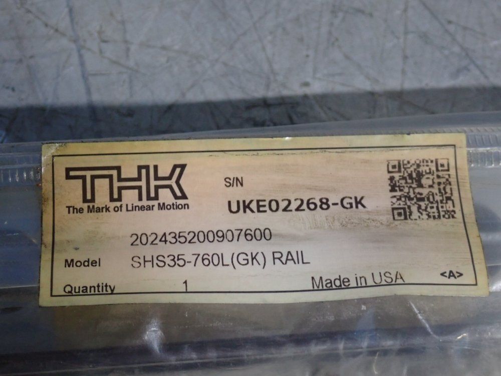Thk Guide Rail - Shs35-760l(gk)rail