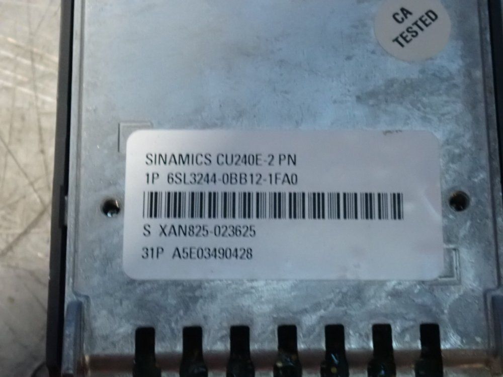 Siemens Simatics Cu2402epn - 6sl3244-0bb12-1fa0