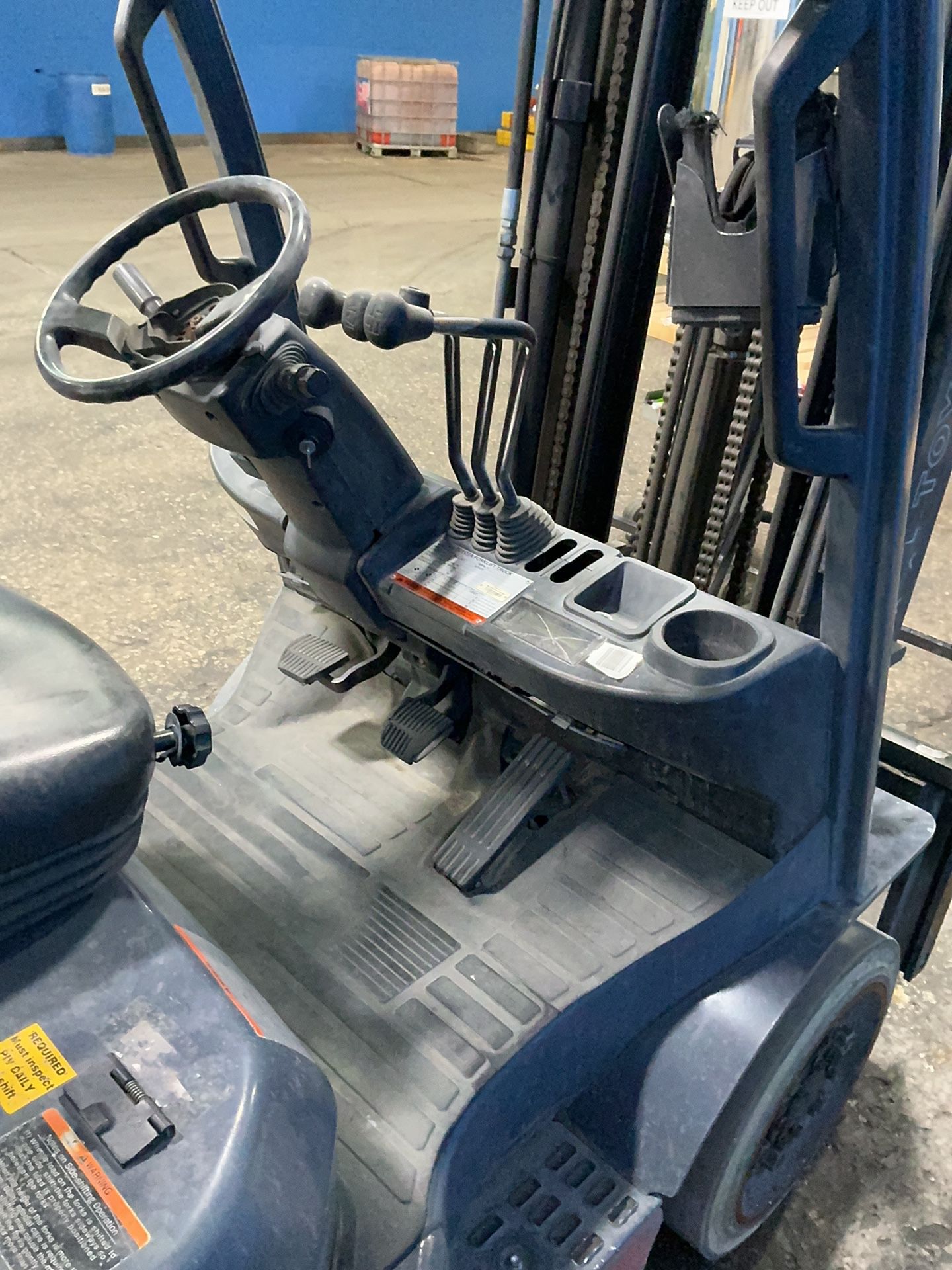 Toyota 3500 Lbs Propane Forklift - 8fgcu20