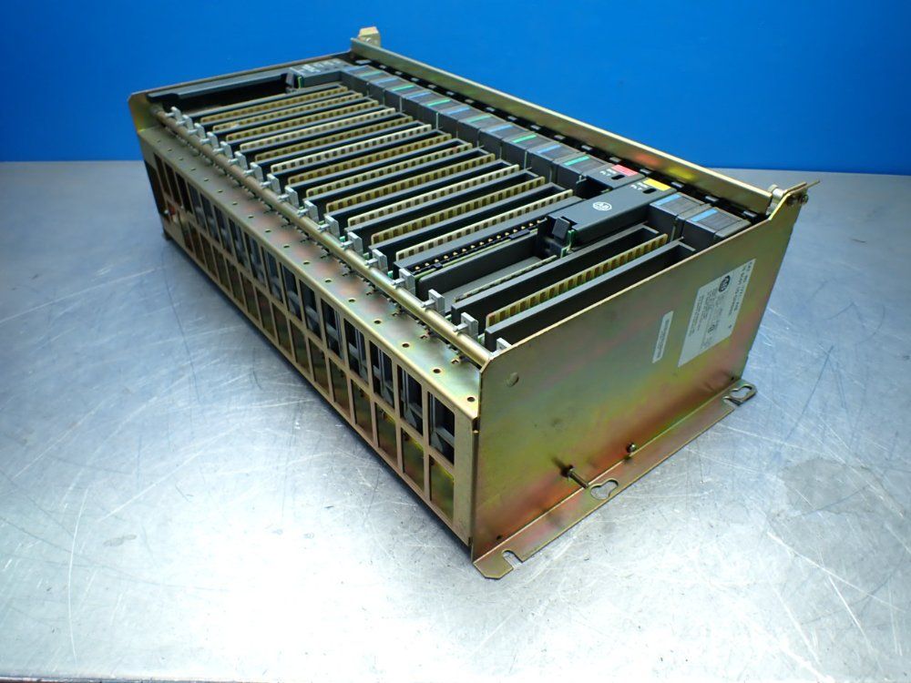 Allen-bradley 16-slot Chassis With I/o Modules - 1771-a4b