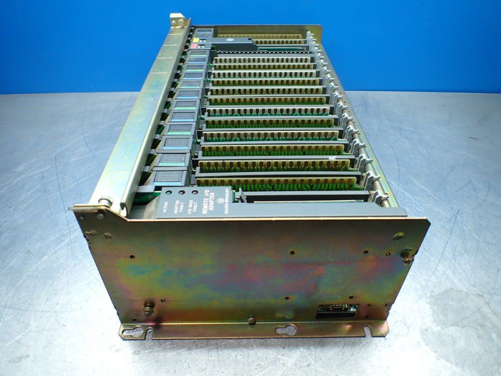 Allen-bradley 16-slot Chassis With I/o Modules - 1771-a4b