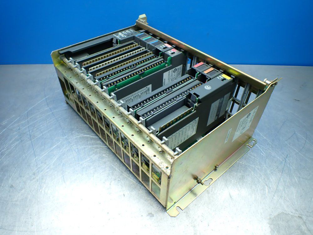 Allen-bradley 12-slot Chassis With I/o Modules - 1771-a3b1