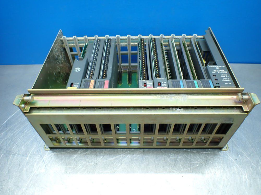 Allen-bradley 12-slot Chassis With I/o Modules - 1771-a3b1