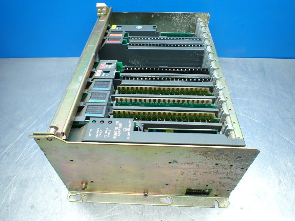 Allen-bradley 12-slot Chassis With I/o Modules - 1771-a3b1