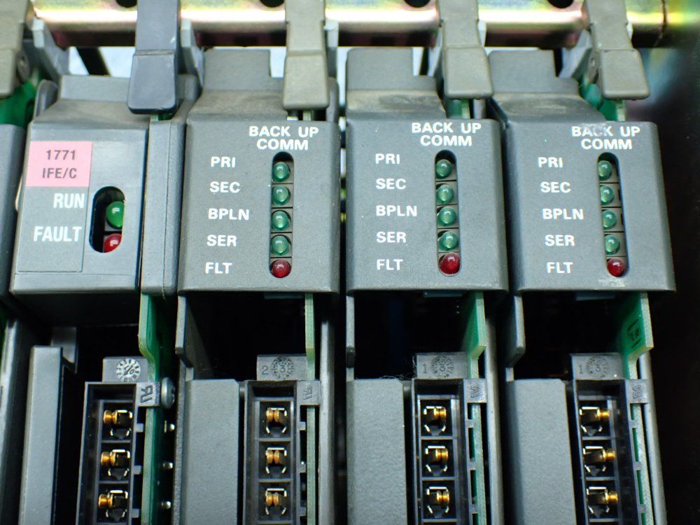Allen-bradley 16-slot Chassis With I/o Modules - 1771-a4b