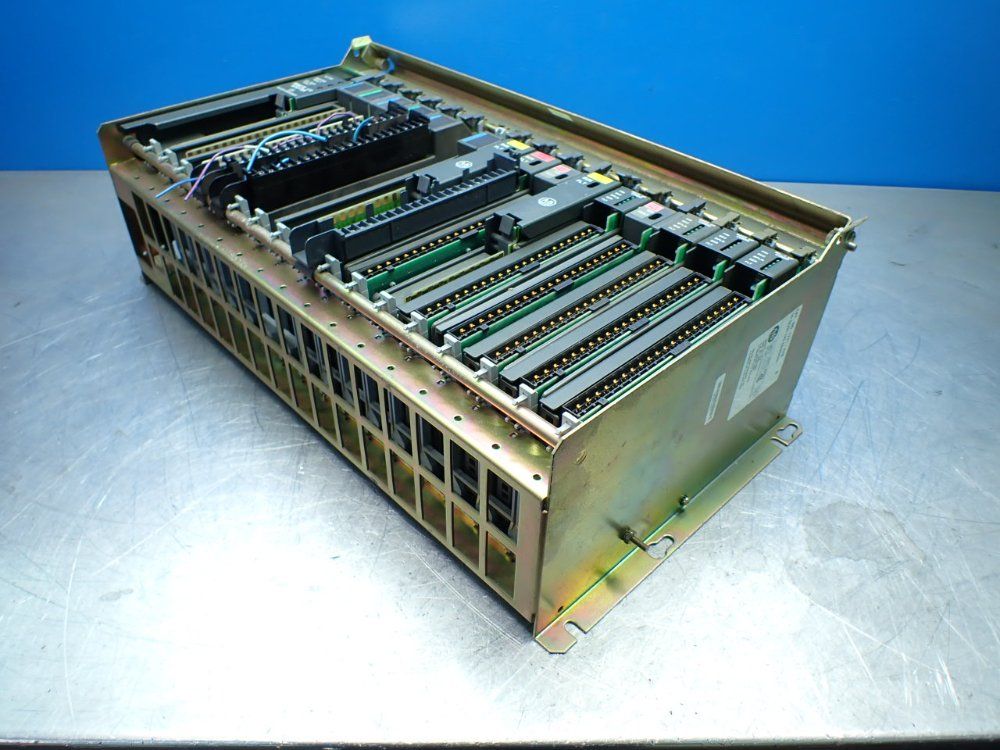 Allen-bradley 16-slot Chassis With I/o Modules - 1771-a4b