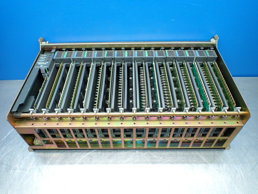 Allen-bradley 16-slot Chassis With I/o Modules - 1771-a4b