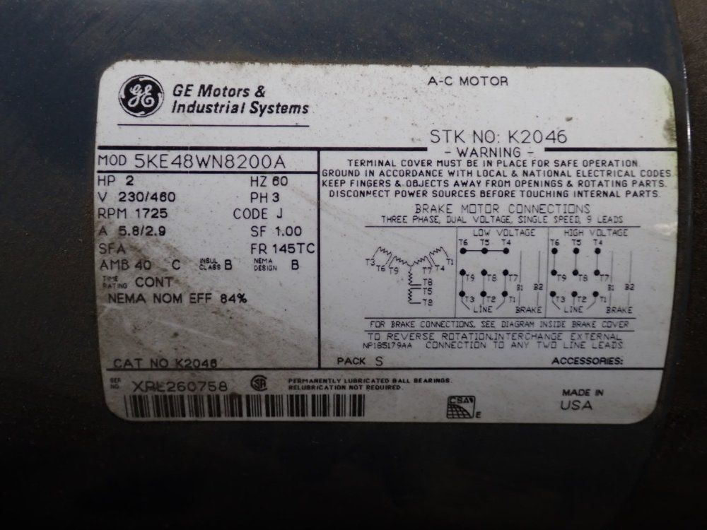 2 Hp Motor