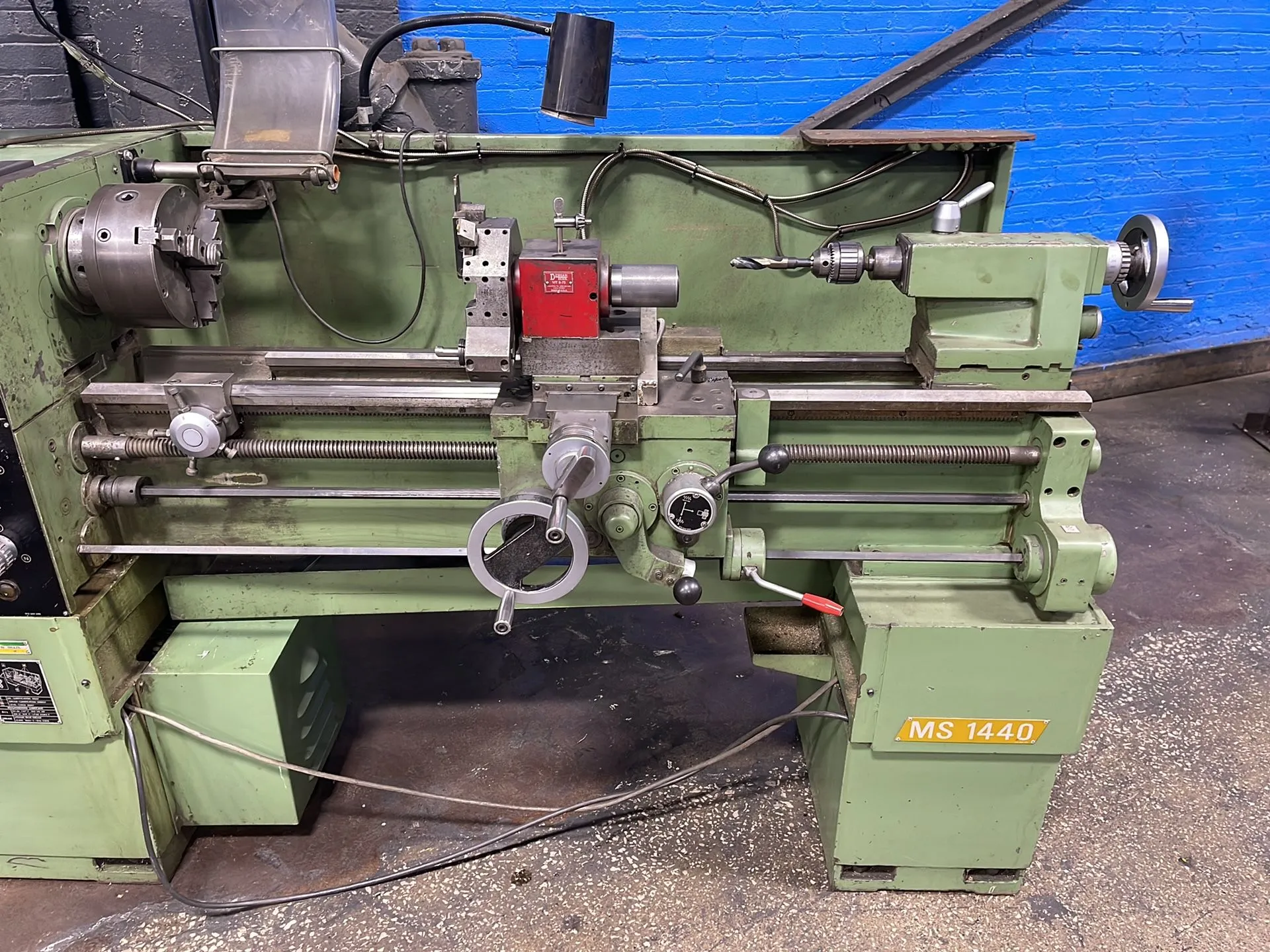 Nardini 17” X 40” Mascote Gap-bed Engine Lathe - Ms1440