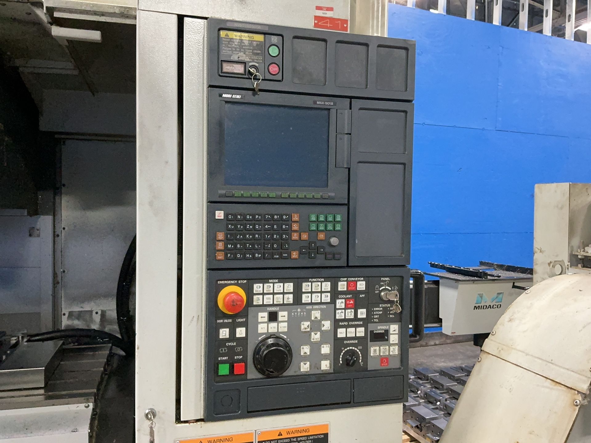 Mori Seiki Co Cnc Vmc - Nv5000 1b/40