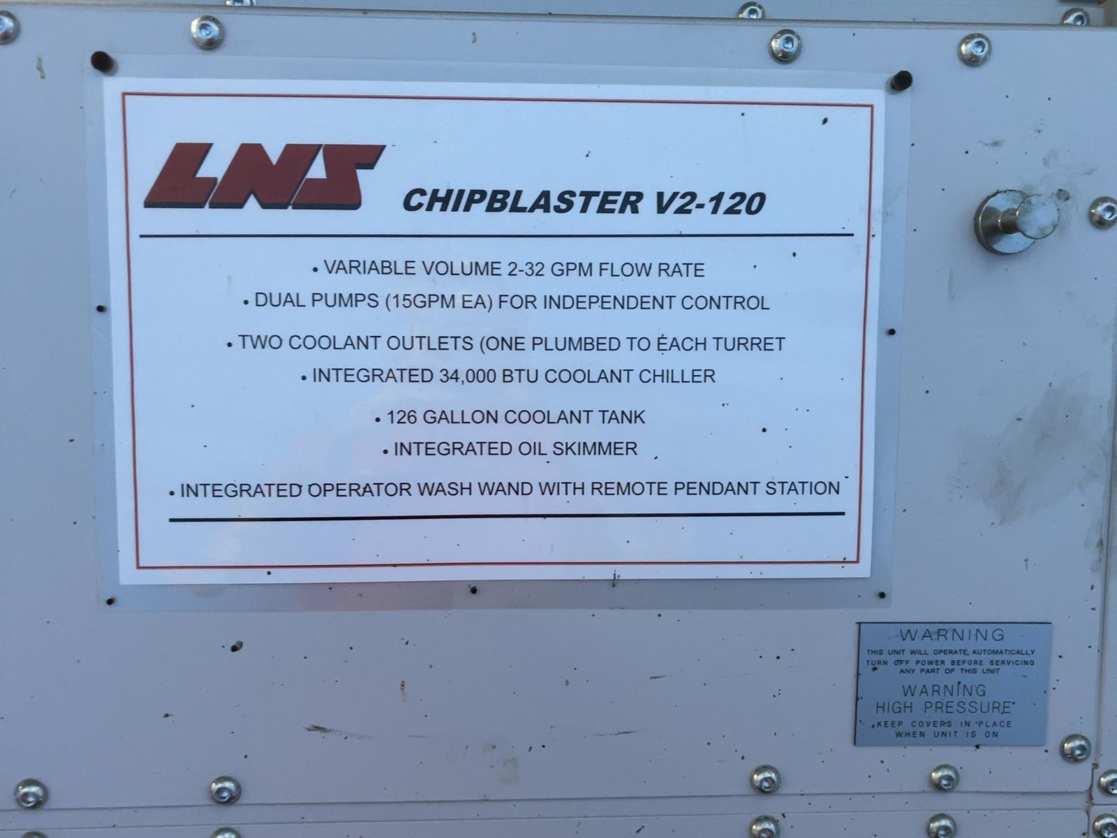 Lns V-series Chipblaster - V2-120
