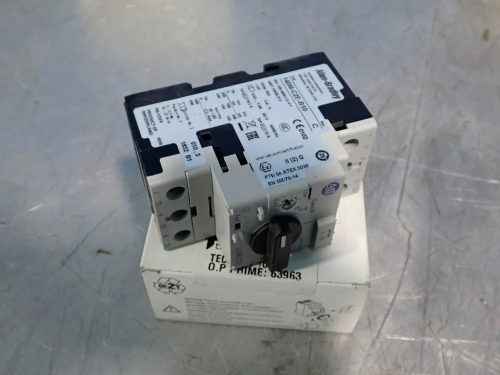 Allen Bradley 140m Series C Motor Protection Circuit Breaker - 140m-c2e-b10