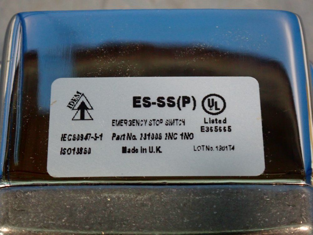 Idem Ess-ss(p) Emergency Stop Button - 231006