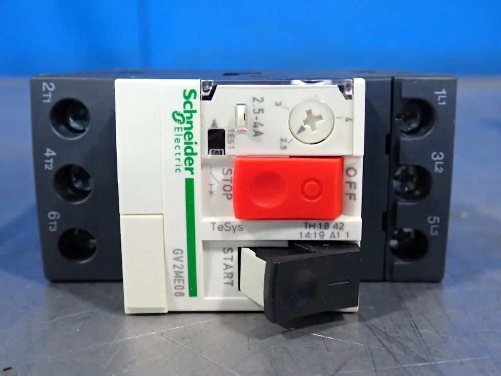 Schneider Electric Motor Circuit Breaker - Gv2me08
