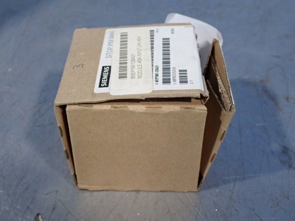 Siemens Sitop Pseu200 Selectivity Module - 6ep1961-2ba21