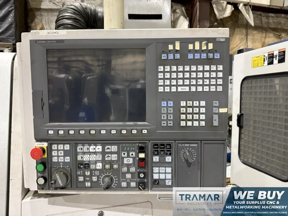 Okuma Cnc Lathe - Captain L-370m
