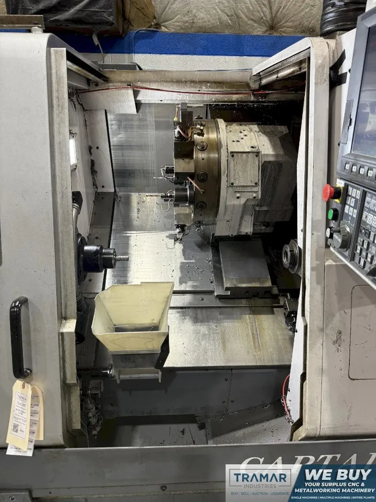 Okuma Cnc Lathe - Captain L-370m