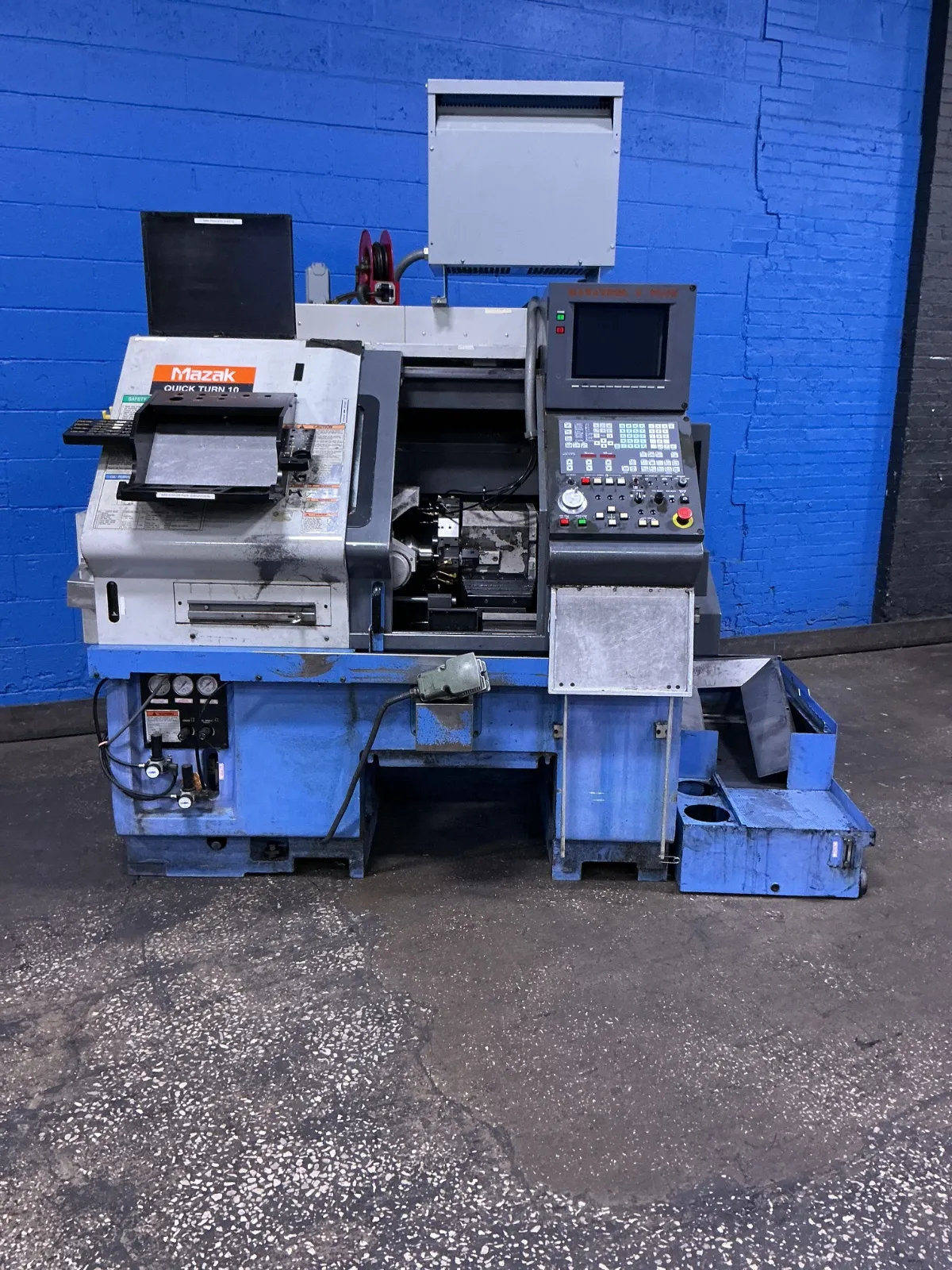 Yamazaki Mazak Corp. 22 Kva Cnc Lathe - Qt-10