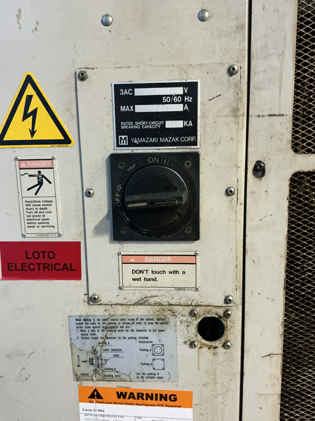 Yamazaki Mazak Corp. 22 Kva Cnc Lathe - Qt-10