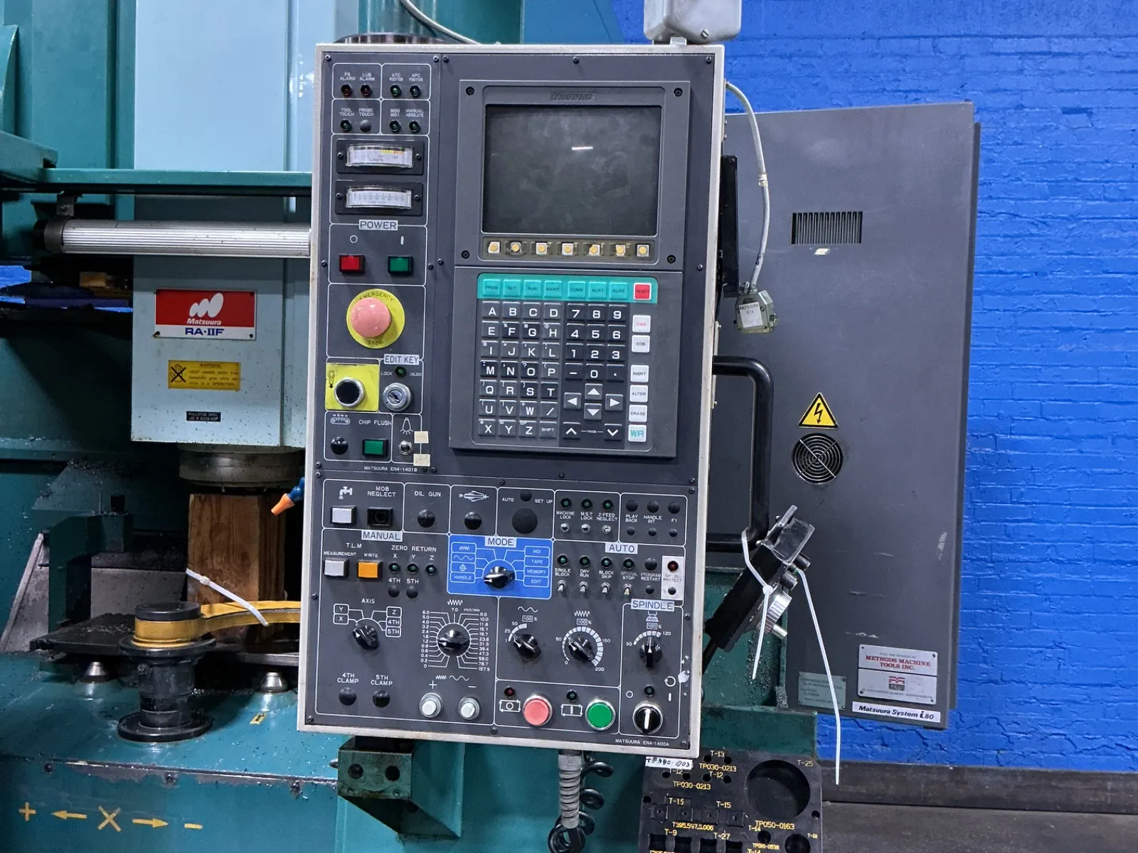Matsuura 24” X 11” Cnc Vmc - Ra-iif