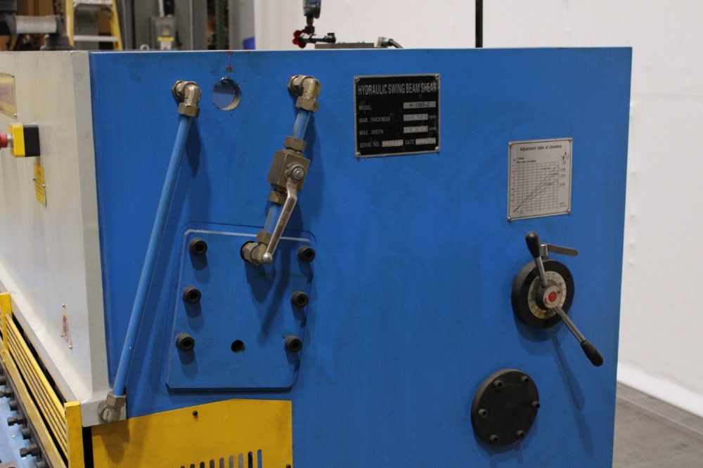 Birmingham 10' X 1/4" Hydraulic Shear - H-1035-c
