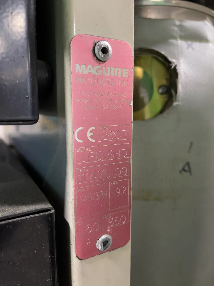 Maguire Products Inc Low Pressure Dryer - Lpd.3gd2
