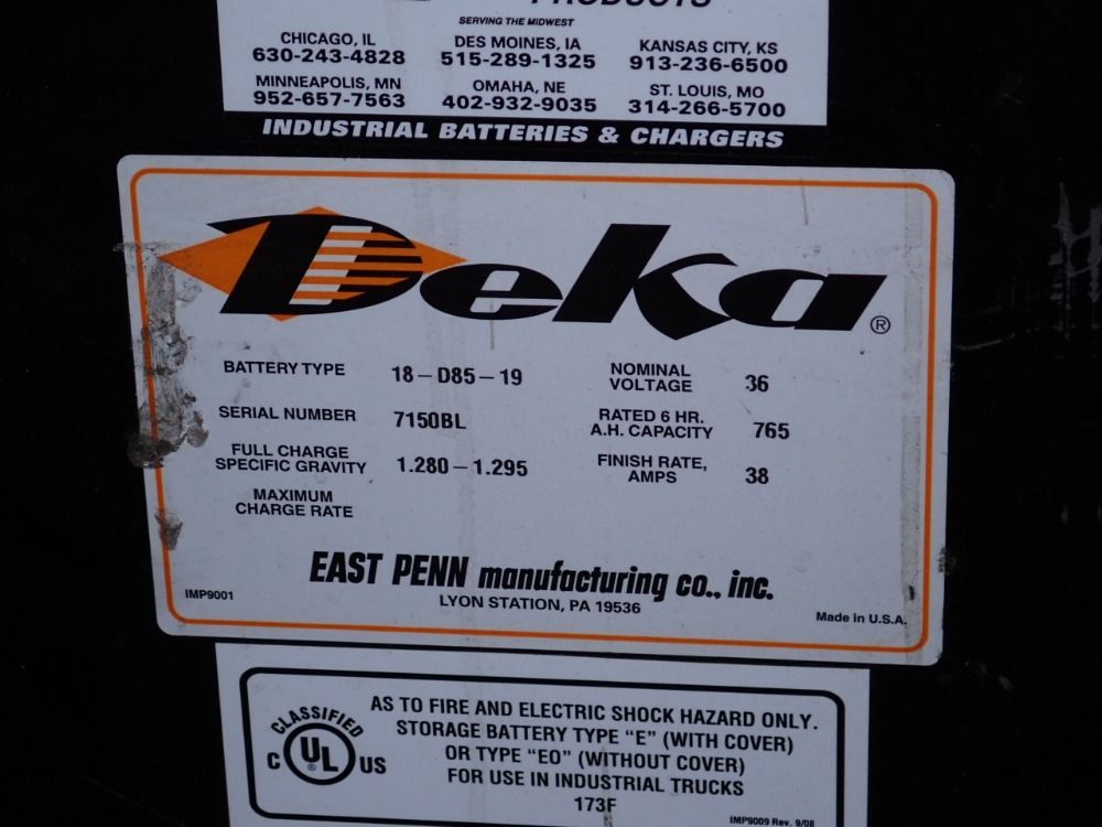 Daewoo 2700 Lbs Electric Forklift - Bc 15s
