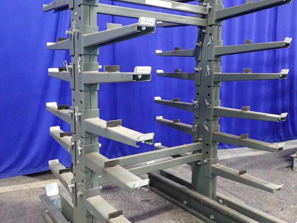 Jarke 64" X 52" X 96" Double Sided Cantilever Racking