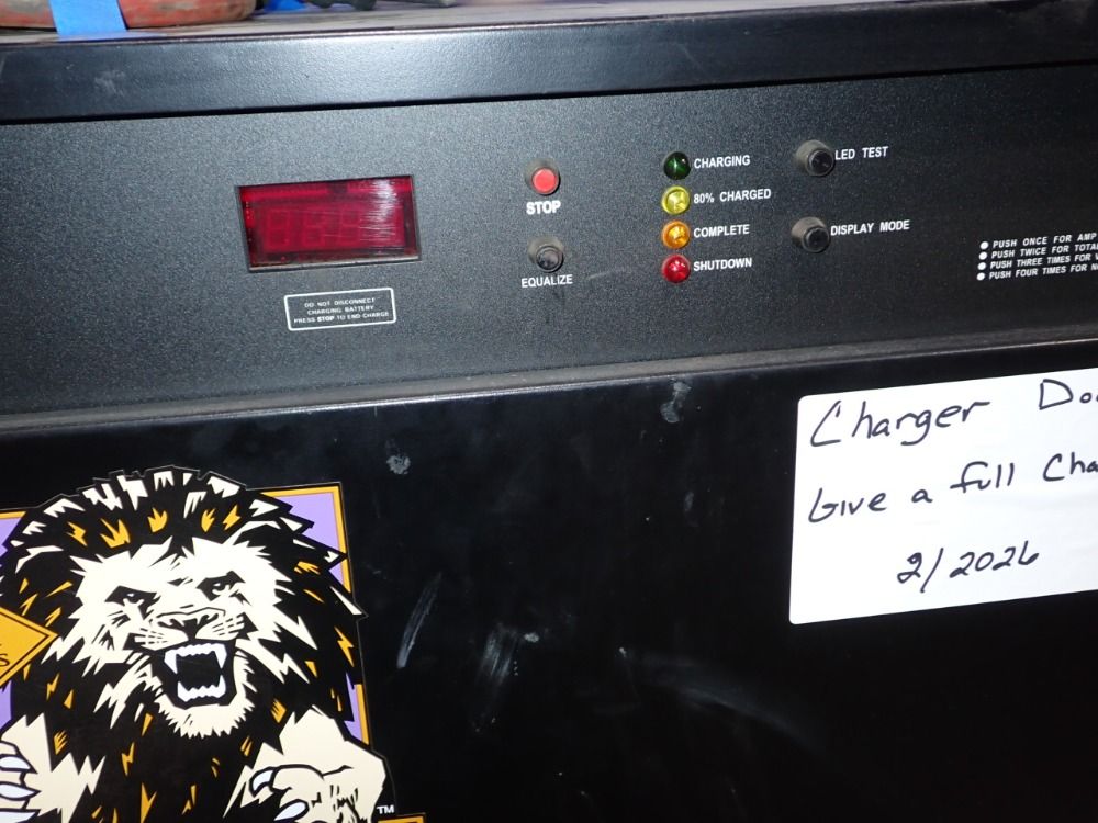 Industrial Battery Chargers 80 V / 600 Ah Battery Charger - Dlg3b40-600