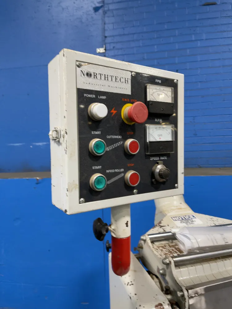 Northtech Industrial Machinery 20” X 4” Automatic Planer - Nt-20-10hcv S-ltd
