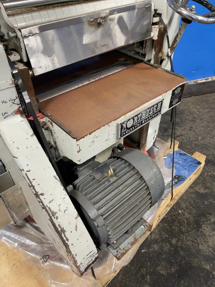 Northtech Industrial Machinery 20” X 4” Automatic Planer - Nt-20-10hcv S-ltd