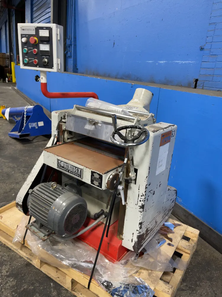Northtech Industrial Machinery 20” X 4” Automatic Planer - Nt-20-10hcv S-ltd