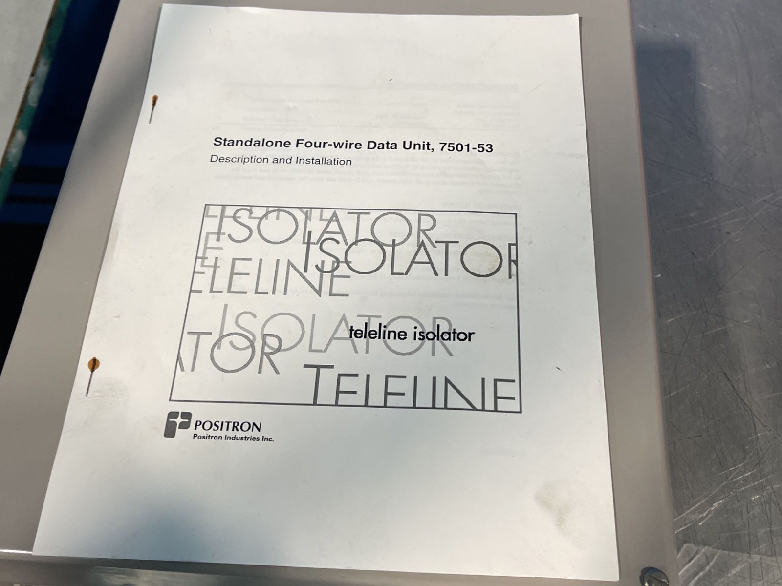 Positron Standalone Four-wire Data Unit - 7501-53