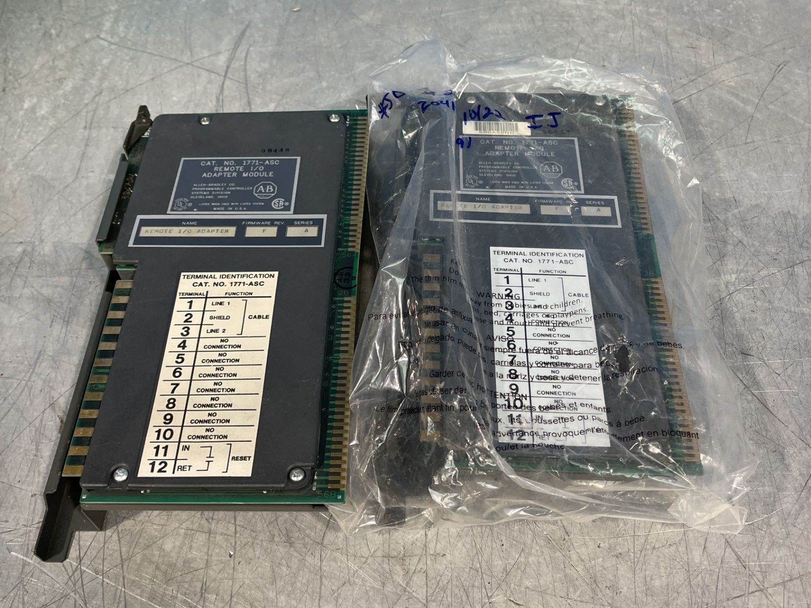 Allen-bradley Remote I/o Adapters - 1771-asc