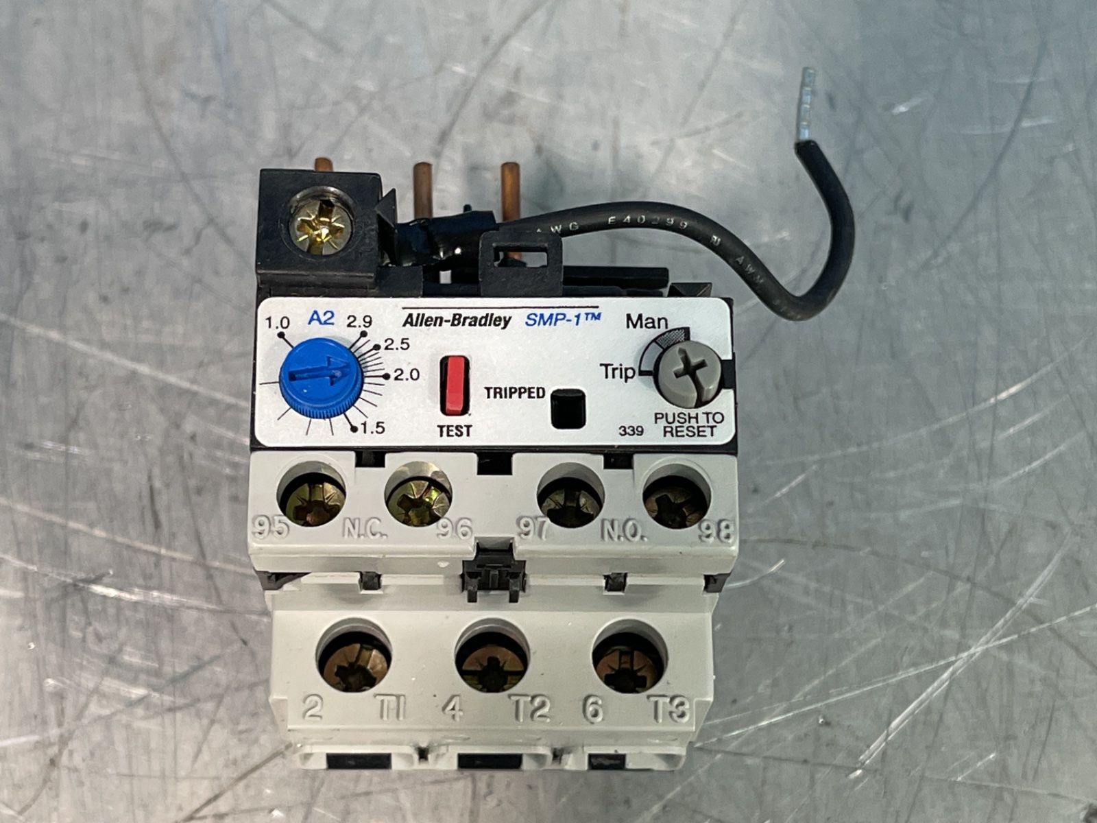 Allen-bradley 2.9 A Bulletin 193 Smp Overload Relay - 193-a1d1
