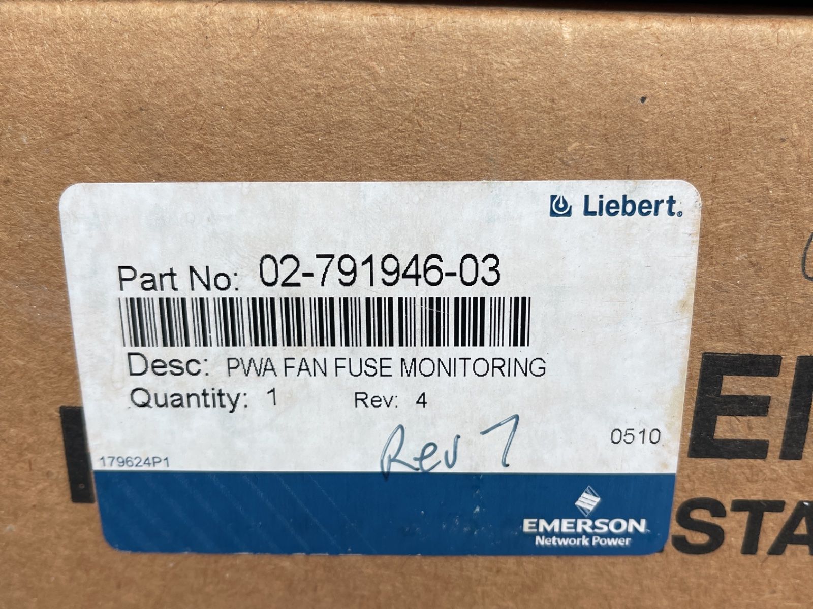 Emerson Fan Fuse Wiring Boards - 02-791946-03