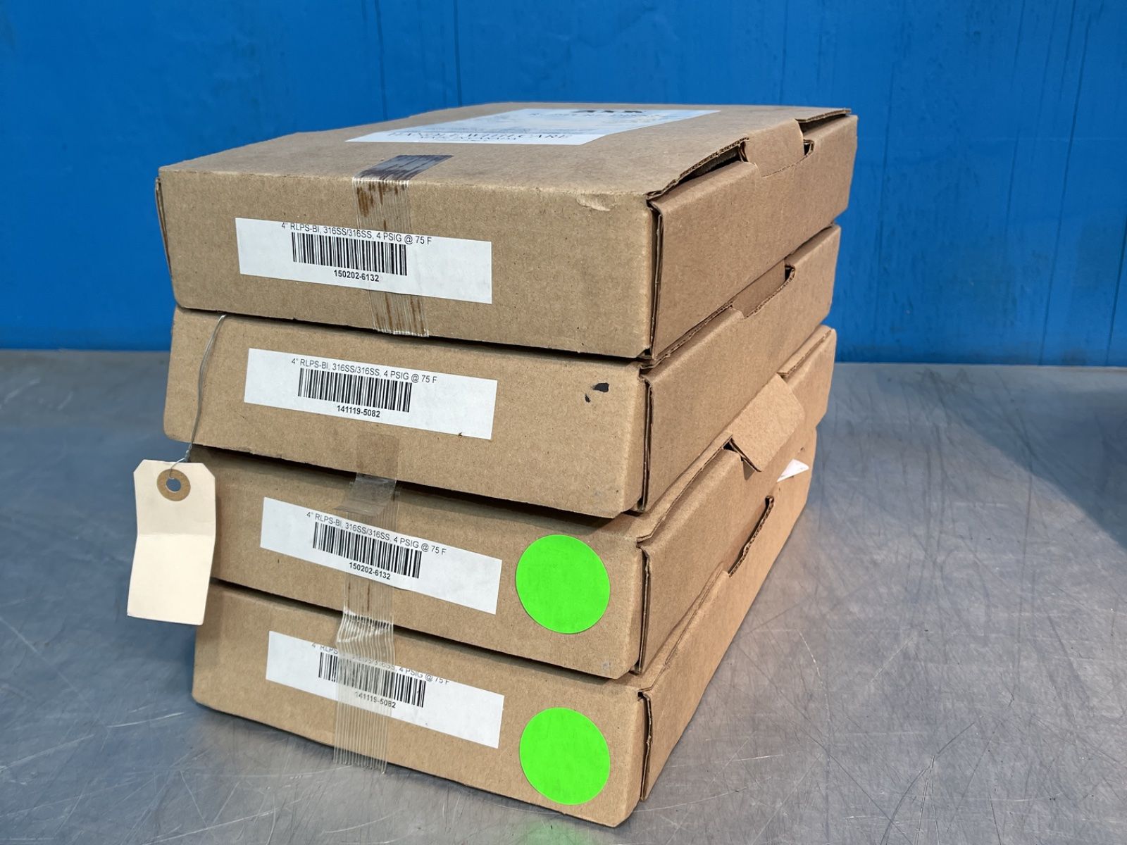 Zook 4”, 4 Psi Rupture Disks - Rlps-bi