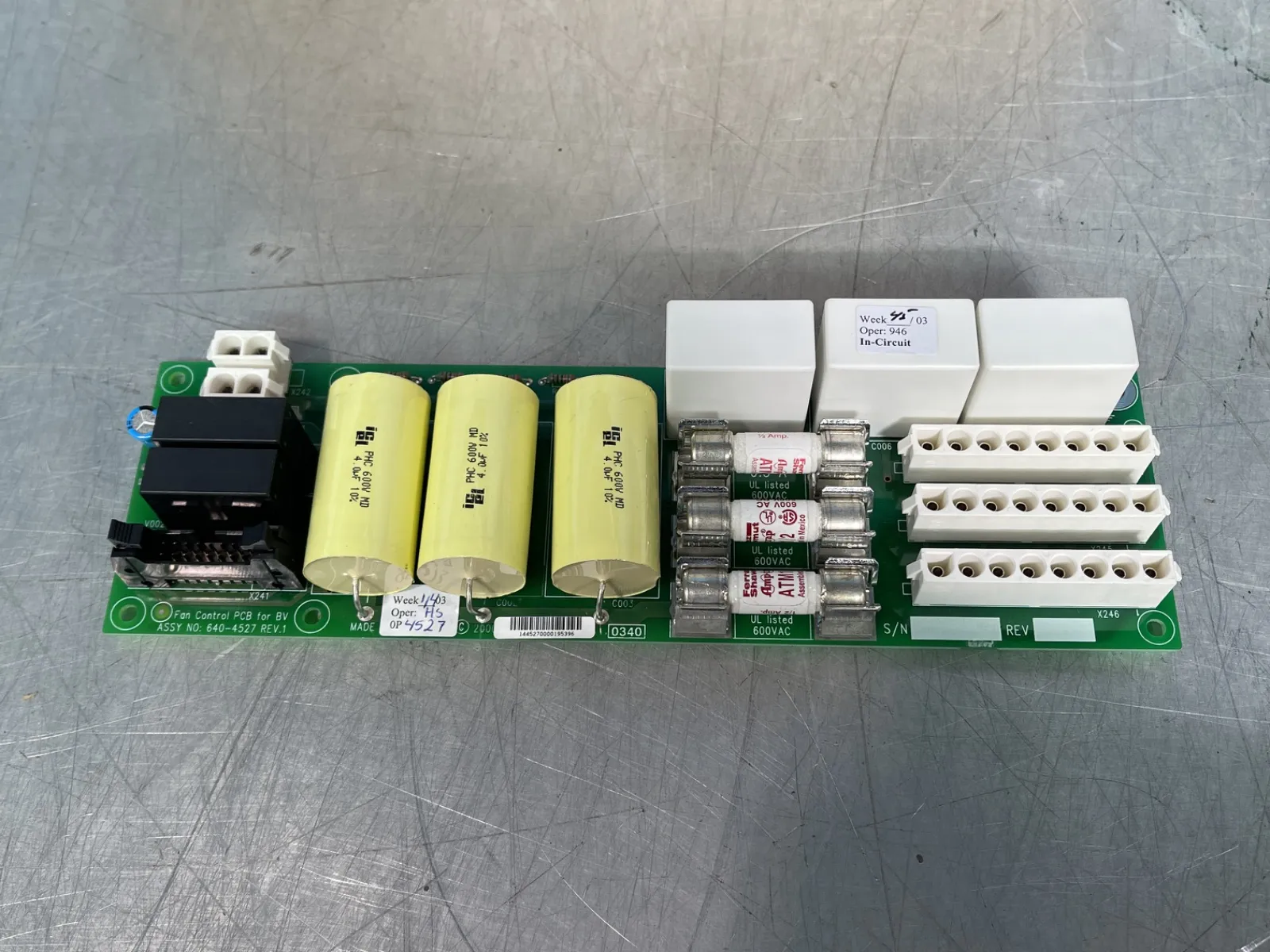 Apc Fan Control Pcb For Bv - 640-4527