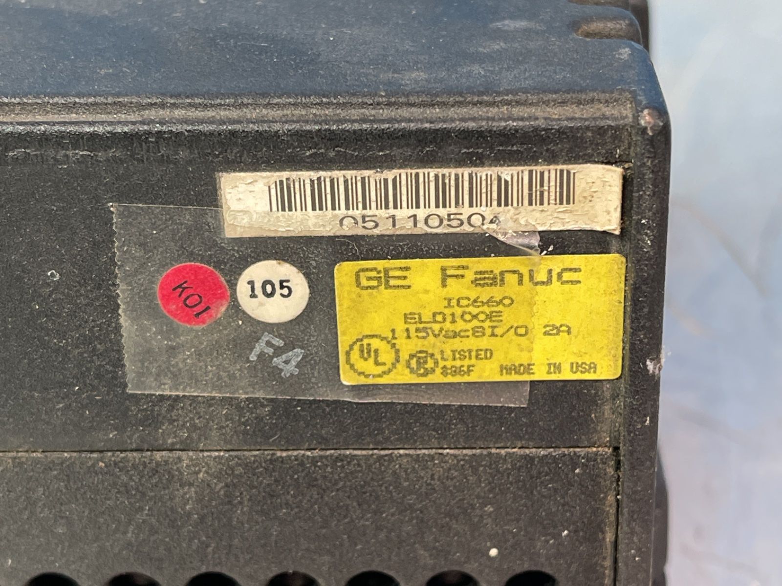 Ge Fanuc I/o Block - Ic660eld100e