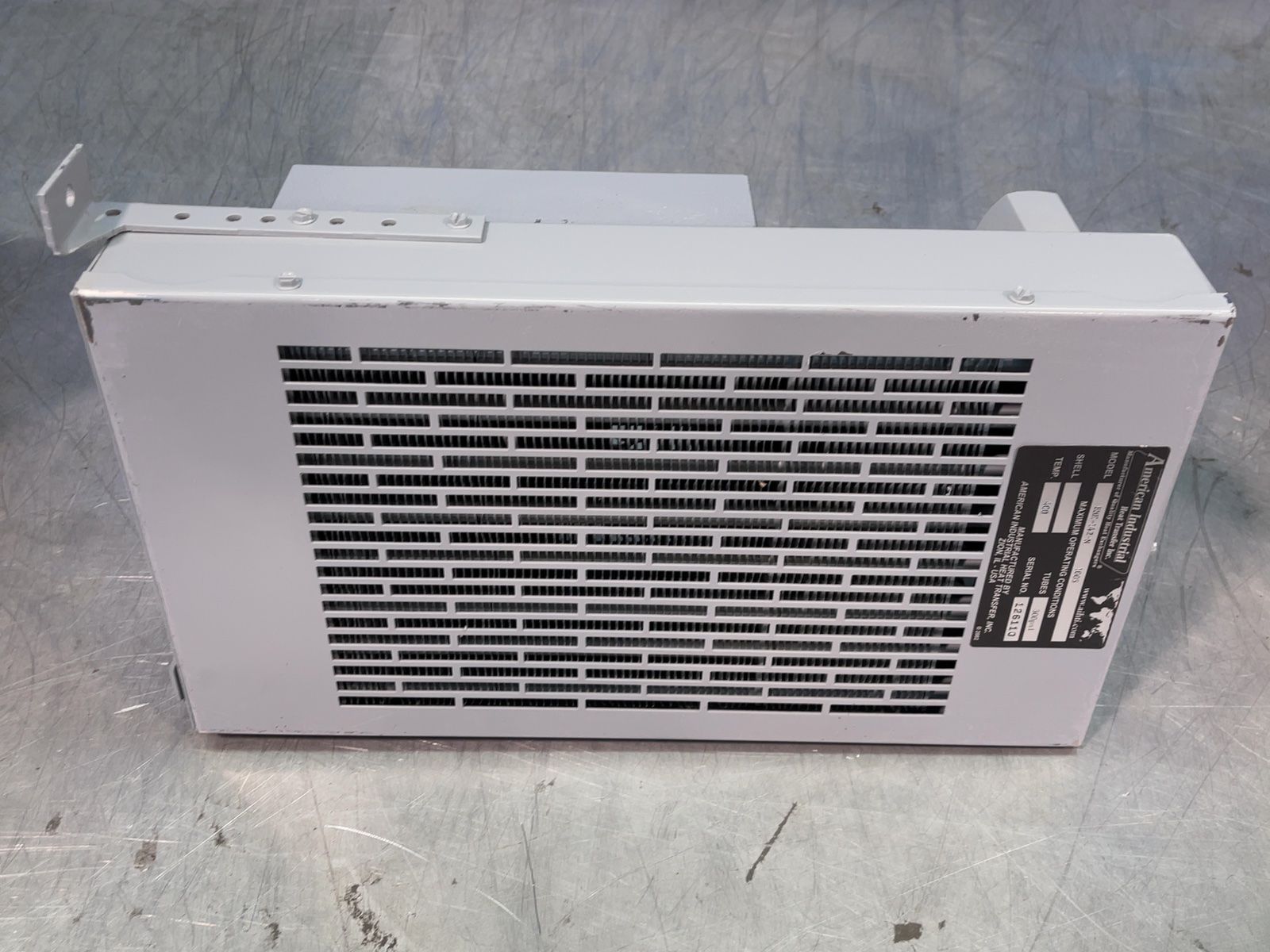 American Industrial Heat Transfer Inc 300 Psi, 400 Degrees Fahrenheit Heat Exchanger - Bme-142-n 1005