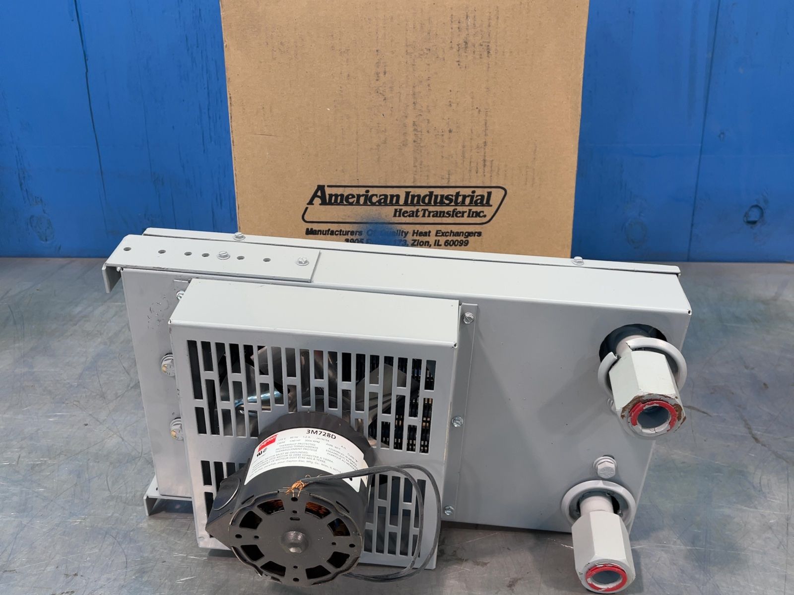 American Industrial Heat Transfer Inc 300 Psi, 400 Degrees Fahrenheit Heat Exchanger - Bme-142-n 1005