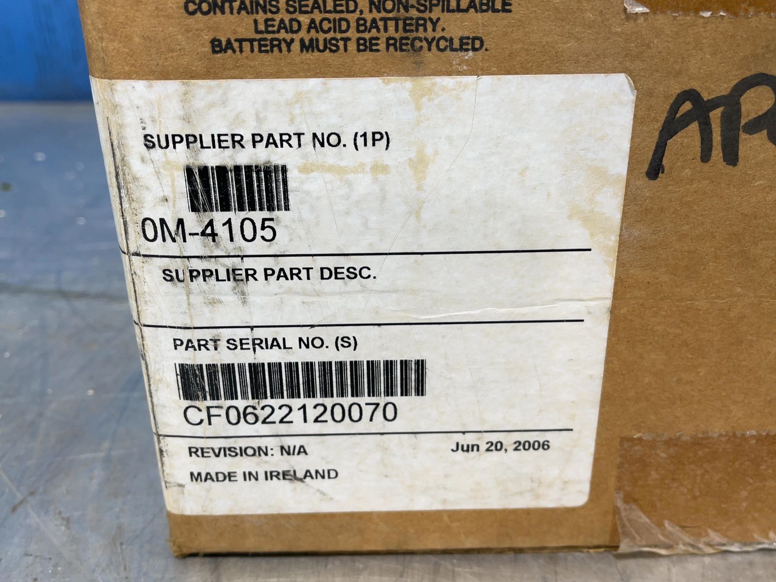 Apc Dual Fan Assembly - 0m-4105